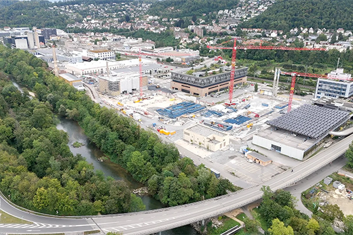 Uptown Basel aerial view